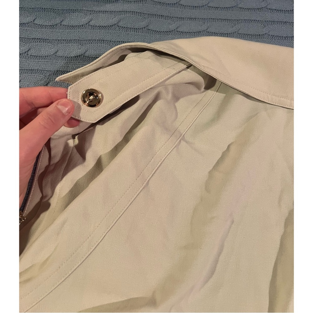 DressBarb Beige Trench Belted Dress - Picture 9 of 9